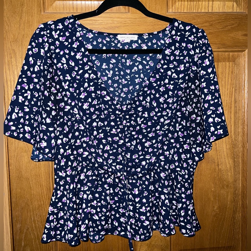 Patterned blouse